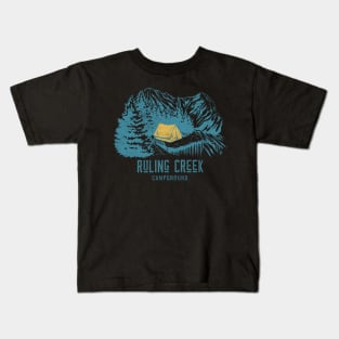 Ruling Creek Campground Shirt Kids T-Shirt